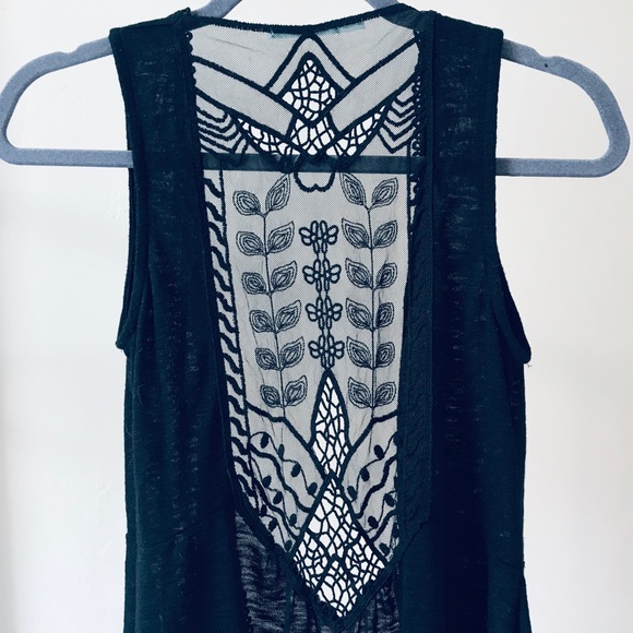 MAURICES | Black Sleeveless Cardigan - Picture 5 of 6